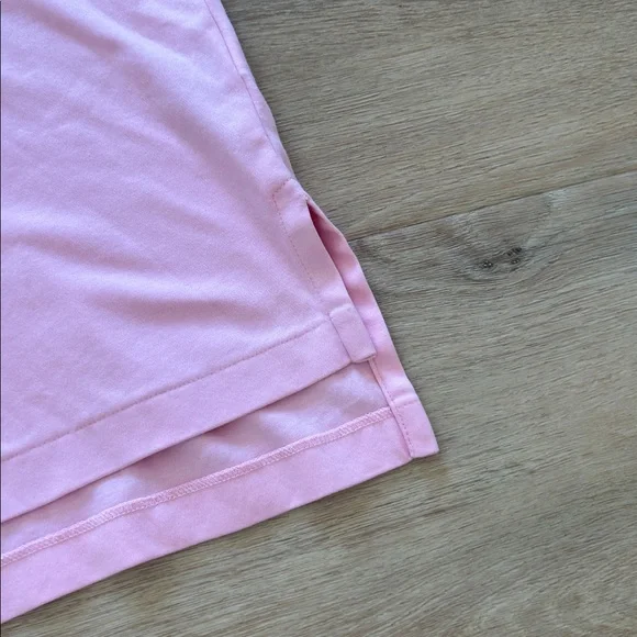 Ralph Lauren Light Pink Polo with Navy Logo - Picture 5 of 5